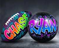 Airbrushed Sports Gear 