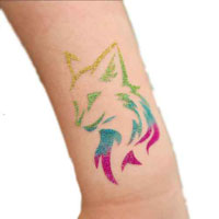 Glitter Temporary Tattoos 